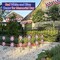 4th of July Patriotic Pinwheels Decorations, 20 Pack Pinwheels for Kids Sparkly Reflective Pinwheels for Yard and Garden
